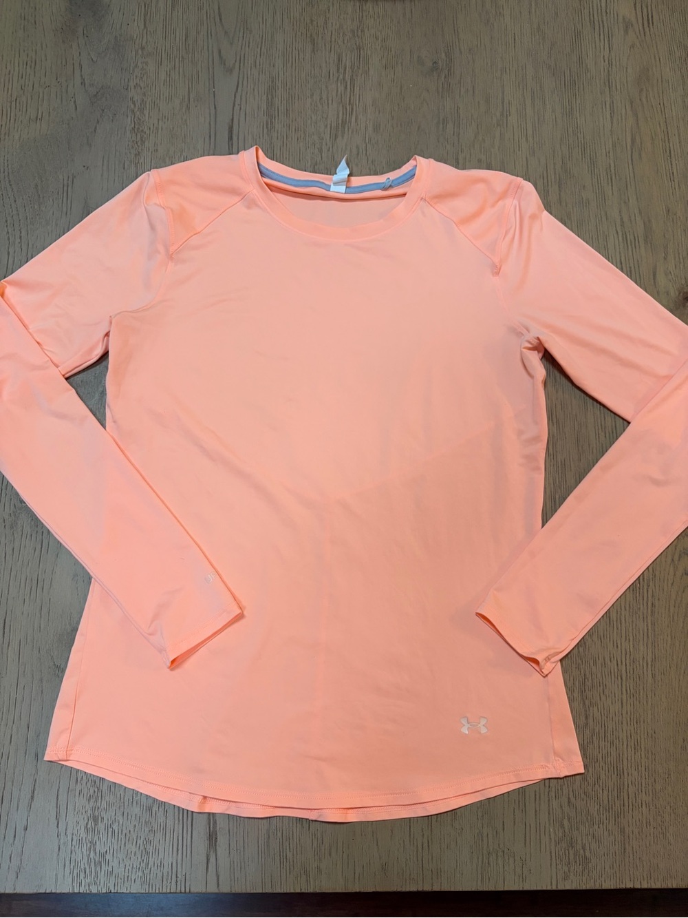 Under Armour Women's Long-Sleeve Performance Tee - Peach/Coral